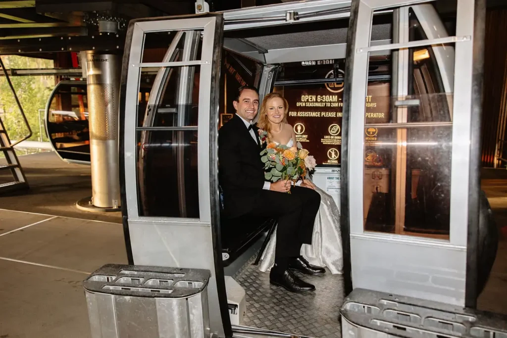 Where to get married in Colorado - San Sophia Overlook at the top of the gondola in Telluride. 
